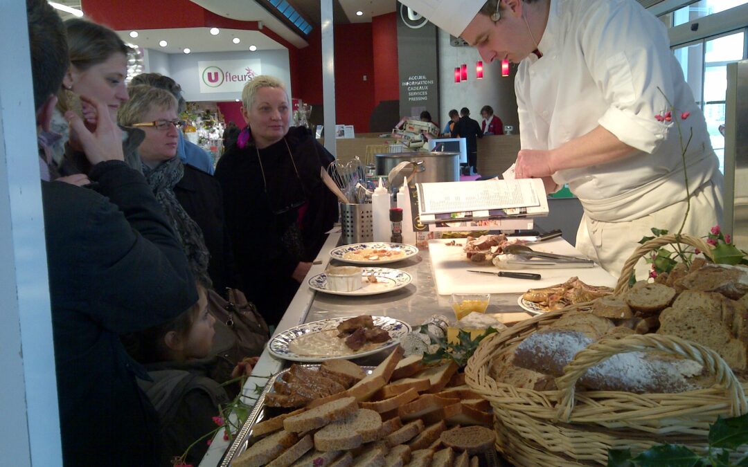 mise en avant des produits du magasin